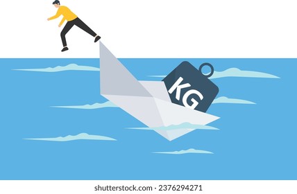 Sunk cost investment problem, cost that already been incurred and effect investing decision, psychology or money loss aversion concept

