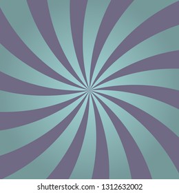 Sunlight abstract background. blue and purple color burst background. Vector illustration. Sun beam ray sunburst pattern backgdrop. Retro circus placard or poster