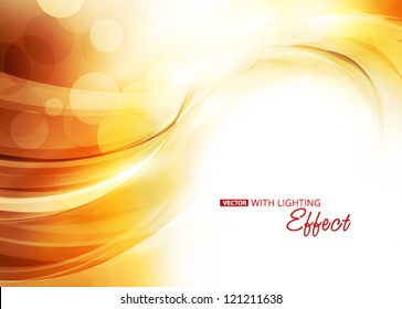 Sunlight. Abstract background. Vector