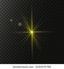 Sunlight, abstract special effect. Light effect set. Glowing isolated color transparent light effect set, lens flash, explosion, glitter, glitter, glitter, dust, line, solar flare, glitter and stars