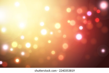 Sunlight bokeh soft light abstract background, Vector eps 10 illustration bokeh particles, Background decoration