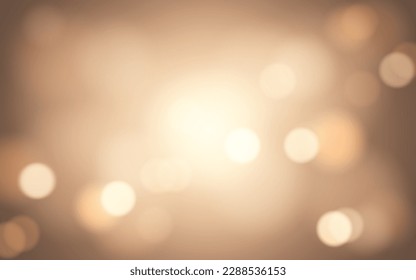 Sunlight bokeh soft light abstract background, Vector eps 10 illustration bokeh particles, Background decoration