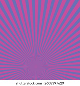 Sunlight glow horizontal background. Pink color burst background. 