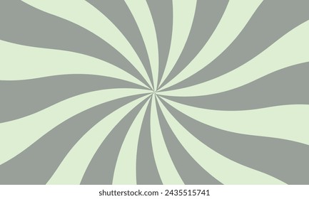 Sonnenlicht horizontal Spirale Hintergrund. Burst Tapete. Vektorgrafik.