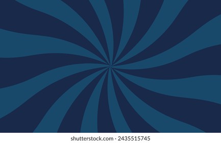 Sunlight horizontal spiral background. Burst wallpaper. Vector illustration.