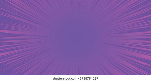 Fundo da linha de luz solar. Manga quadrinho quadro painel tema fundo