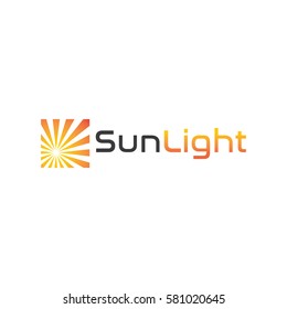 Sunlight logo design 