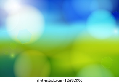 Sunlight nature glitter, green color nature bokeh, focus soft blur, green color filter abstract for background. use mash tool, green bokeh background.