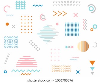 Sunlight on the ocean. Hipster abstract pattern. Geometric forms, line, shapes background.