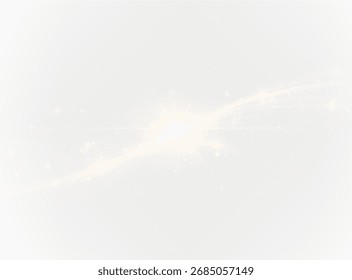 Sunlight PNG Sparkle Effect Light Abstract Background.