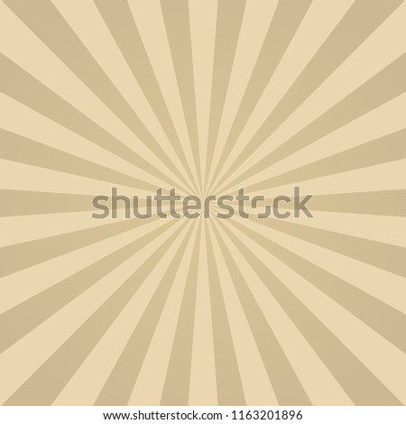 Sunlight Retro Faded Background Beige Color Stock Vector Royalty