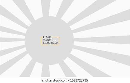 Sunlight retro wide horizontal background Celebration Vector illustration.