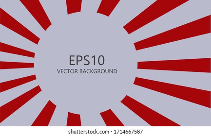 Sunlight retro wide horizontal background Celebration Vector illustration.