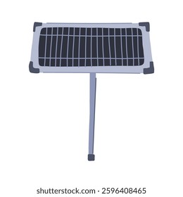 sunlight solar panels cartoon. electricity cells, grid home, system clean sunlight solar panels sign. isolated symbol vector illustration