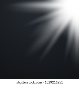 Sunlight a translucent special design of the light effect. Isolated sunlight transparent background.Vector illustration   EPS10 