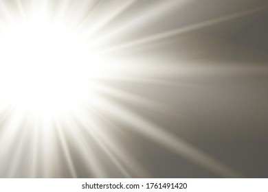 Sunlight a translucent special design of the light effect. Vector blur in the light of radiance. Isolated sunlight transparent background. Element of decor. Horizontal rays of light.