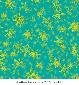 Sonniger Geburtstagskind. Gelber Random-Punkt. Retro-Flakenhintergrund. Abstrakter gelber Spargel. Vektorschneefarbe. Muster Cool Design. Abstrakte Mode-Dot-Explosion. Golden Seamless Art Vektor Spray Gold