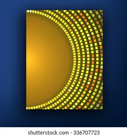 Sunny bokeh. Vector background EPS10.