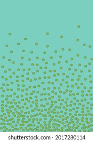 Sunny Citrus Background Green Vector. Colorful Set. Juicy Citrus Art. Cute Light green Set.