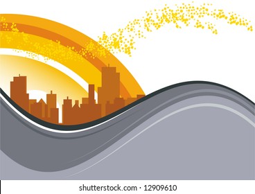 sunny city