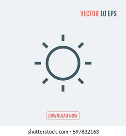  sunny cloud vector icon weather forecast
