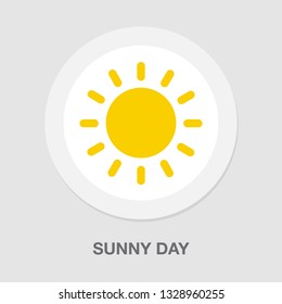 sunny day icon