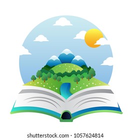 Sunny day illustration