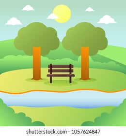 Sunny day illustration