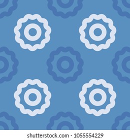 Sunny day seamless pattern. Strict line geometric pattern for your design.