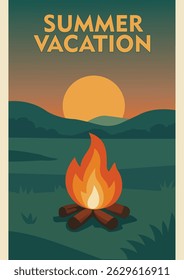 a sunny day for a summer vacation