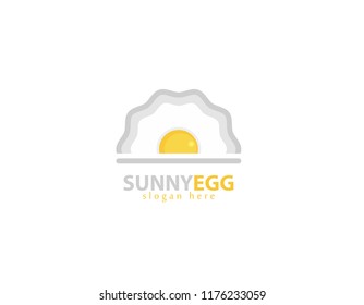 Sunny egg logo design