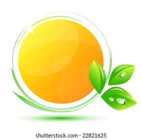 Sunny environmental symbol