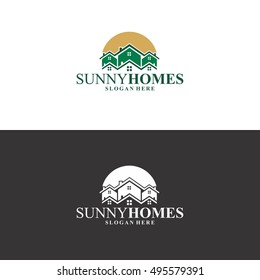 Sunny Home Logo in Vector