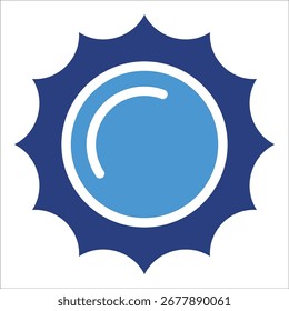 Sunny Icon Element For Design