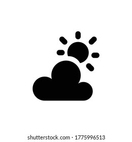 Sunny Icon Logo Template Vector Design Illustration 