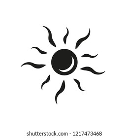 Sunny icon. Trendy Sunny logo concept on white background from Weather collection. Suitable for use on web apps, mobile apps and print media.