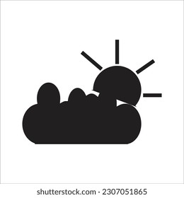 sunny line new vector icon