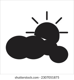 sunny line new vector icon