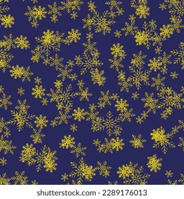 Sunny Polkadot Dot. Random Snow Polka. Irregular Bright Pattern. Abstract Graphic Art Christmas. Golden Seamless Fun. Pattern Dark Bubble. Yellow Vector Dot. Retro Color Background. Random Frame Snow
