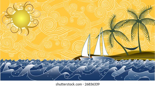 Sunny Seascape