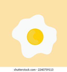 Sunny Side Up Egg Vector 