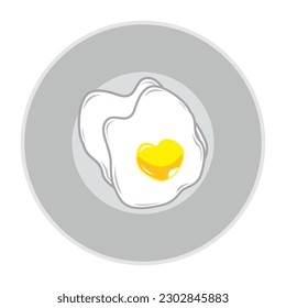 Sunny Side Up Patch V73 Patch Streetwear, Urban Design Black and Yellow Colors Patch Commercial Use