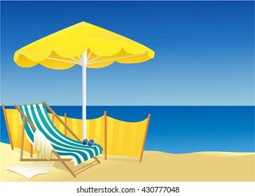 Sunny summer background 