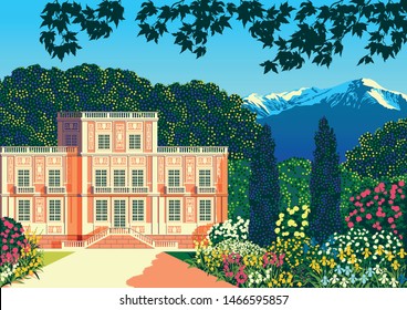 Manor House Drawing Images Stock Photos Vectors Shutterstock