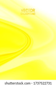 Fondo vectorial soleado, ilustración vectorial de ondas abstractas. Diseño de fondo para afiches, volantes, portada, folleto.
