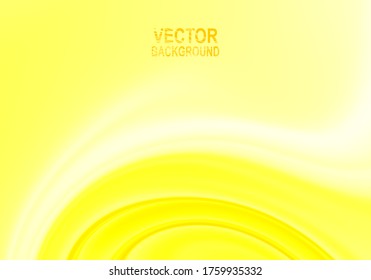 Fondo vectorial soleado, ilustración vectorial de ondas abstractas. Diseño de fondo para afiches, volantes, portada, folleto.