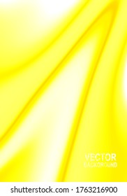 Fondo vectorial soleado, ilustración vectorial de ondas abstractas. Diseño de fondo para afiches, volantes, portada, folleto.