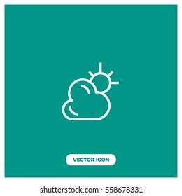 sunny vector icon