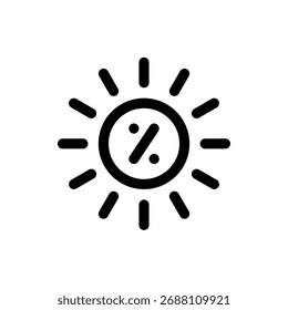 Sunny vector of a summer scene, great for beach and travel