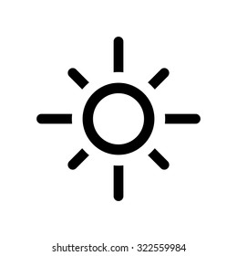 sunny weather icon